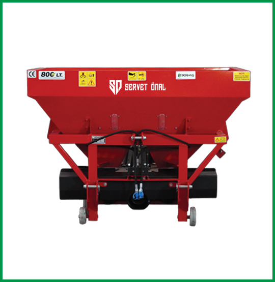 800 LT ASILIR TİP GÜBRE SERPME ÇİFT DİSKLİ SERİSİ